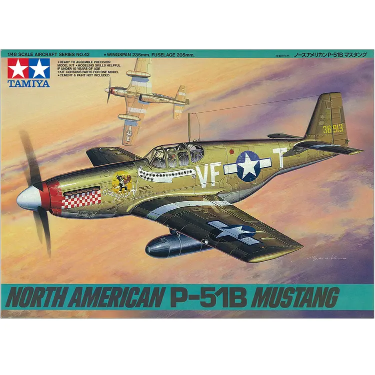 Tamiya North American P-51B Mustang 1:48 - 61042 1
