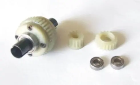 Hbx Complete Diff Assembly W/ Bearings & Cups Suit Quakewave/ Hellhound - Hbx-Kb-61051 1