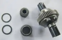 Hbx Metal Diff Assembly Suit Quakewave/ Hellhound/ Wildfire - Hbx-Kb-61118 1