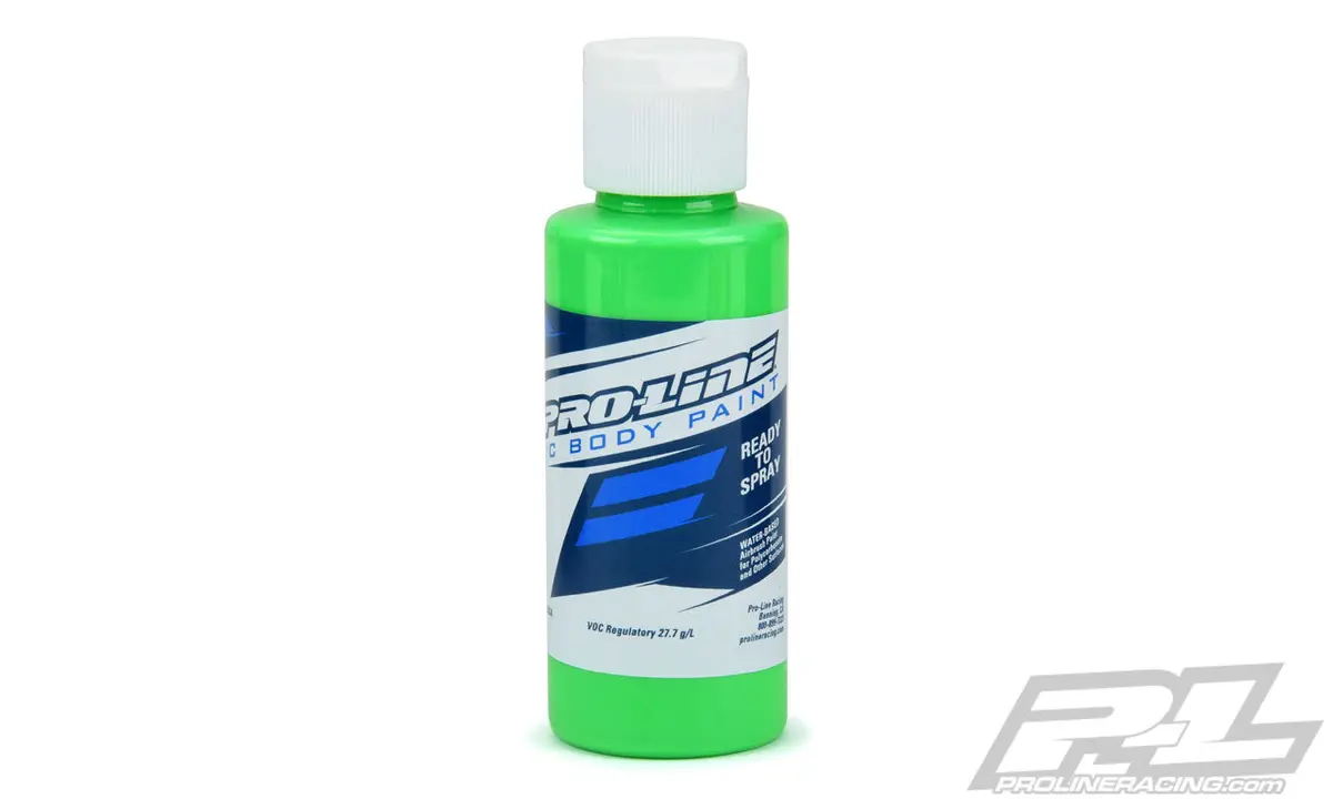 Proline Fluorescent Green Lexan Body Paint 60Ml - Pro632803 1