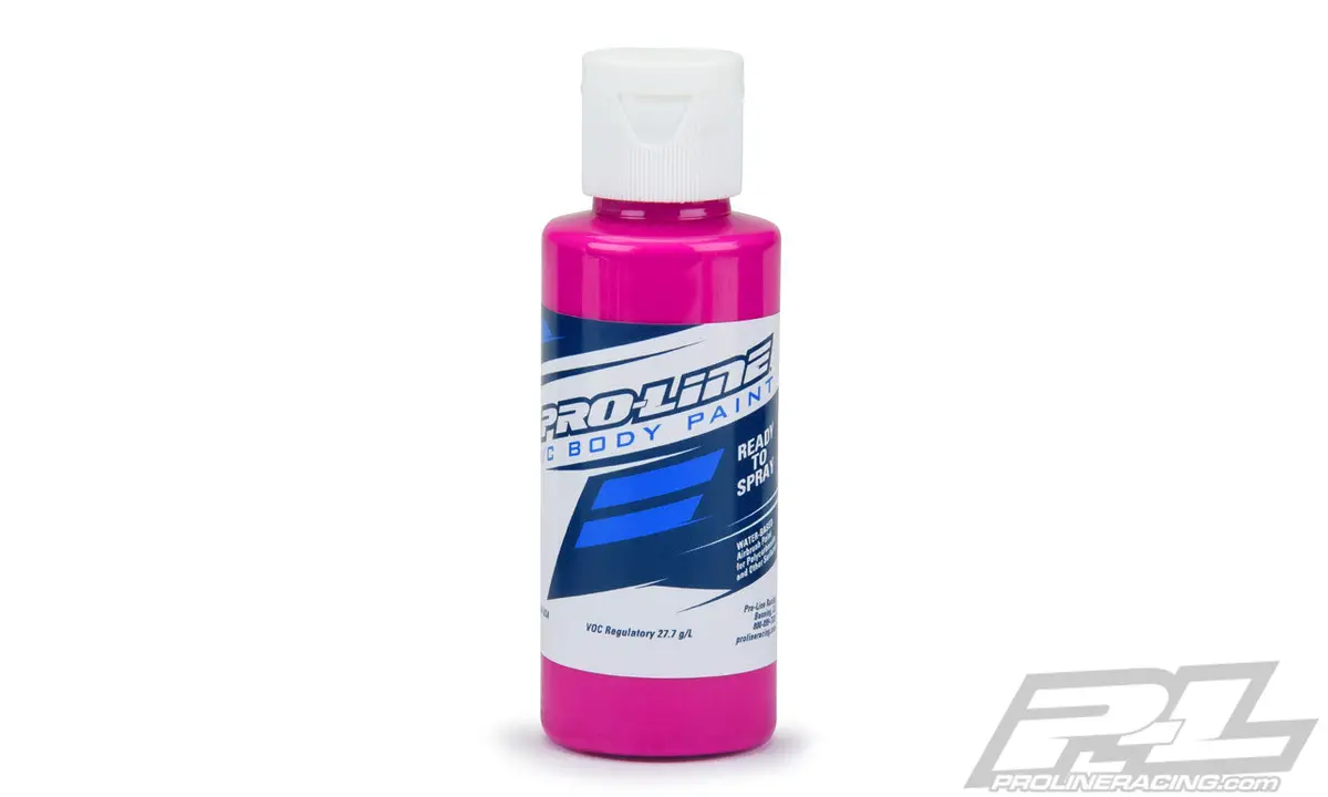 Proline Fluorescent Fuchsia Lexan Body Paint 60Ml - Pro632805 1