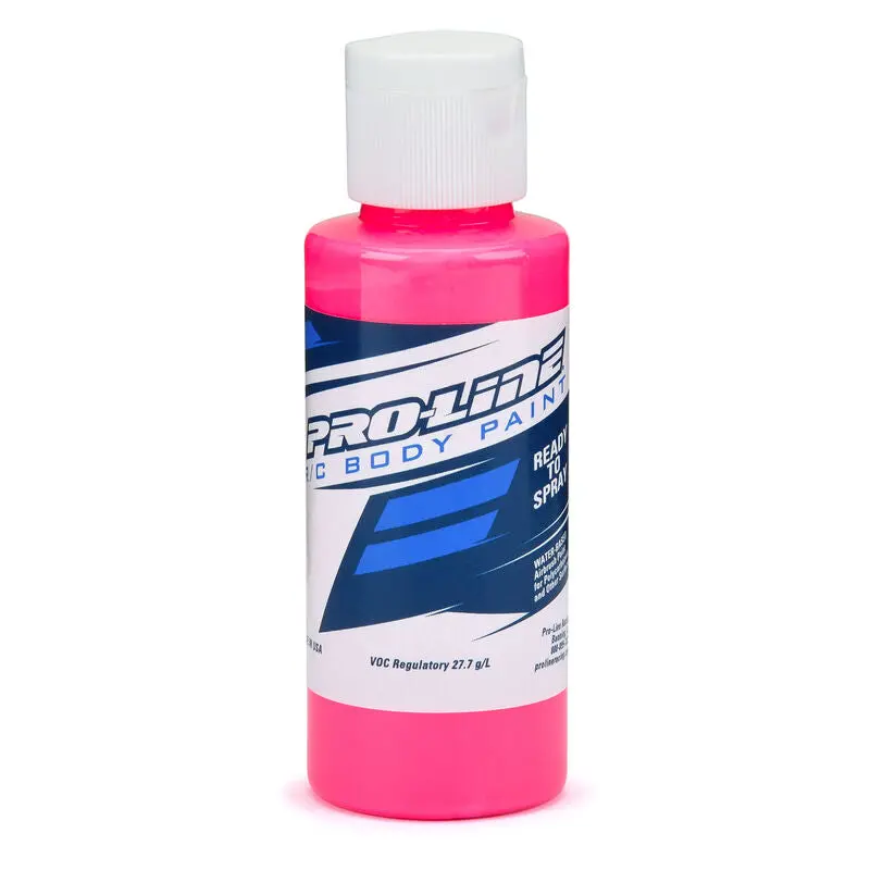 Proline Fluorescent Pink Lexan Body Paint 60Ml - Pro632806 1