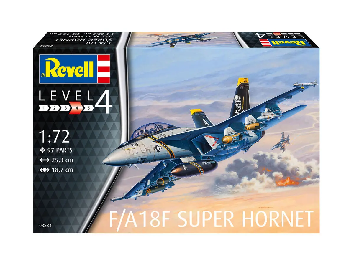 Revell F/A 18F Super Hornet Gift Set 1:72 - 63834 1