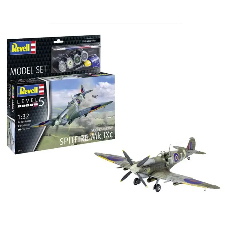 Revell Supermarine Spitfire Mk. Ixc Starter Set 1:32 - 63927 1