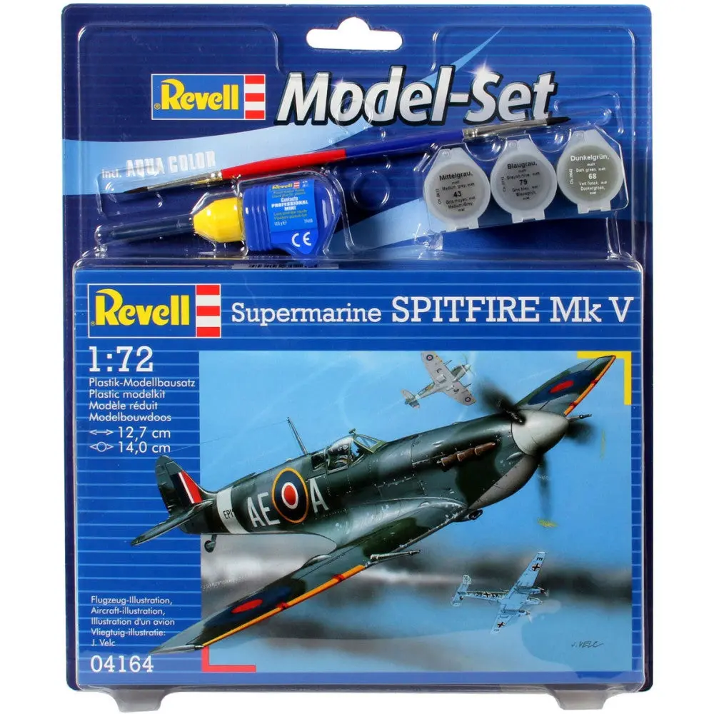 Revell Supermarine Spitfire Mk.5 Starter Set 1:72 - 64164 1