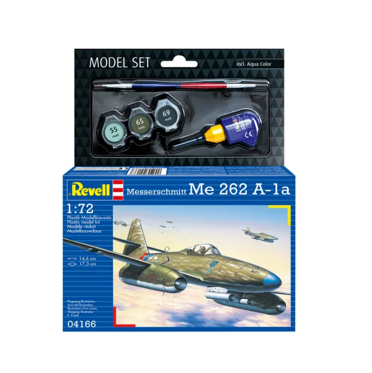 Revell Messerschmitt Me 262 A1a Starter Kit 1:72 - 64166 1