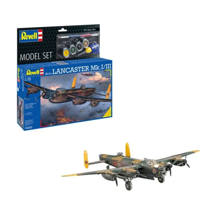 Revell Lancaster Mk.I/Iii Starter Set 1:72 - 64300 1