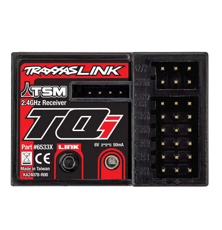 Traxxas Tqi 5Ch Tsm & Telemetry Receiver - 6533X 1