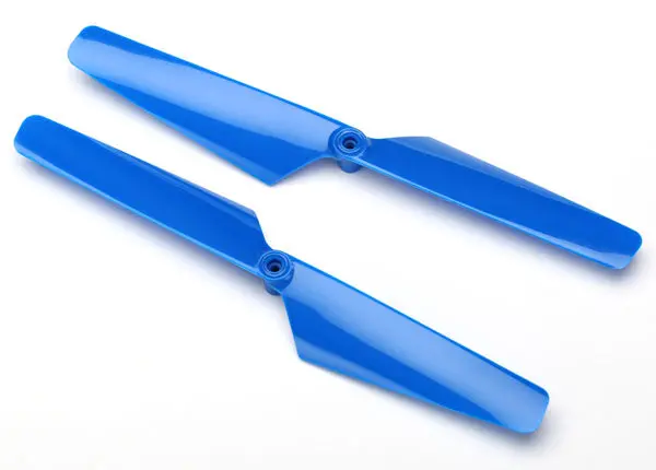 Traxxas Rotor Blade Set Blue 1Xcw 1Xccw - 6629 1