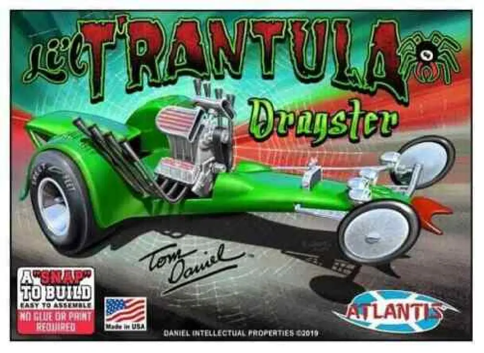 Atlantis Snap Lil Trantula Dragster Tom Daniel 1:32 - Amcm6651 1