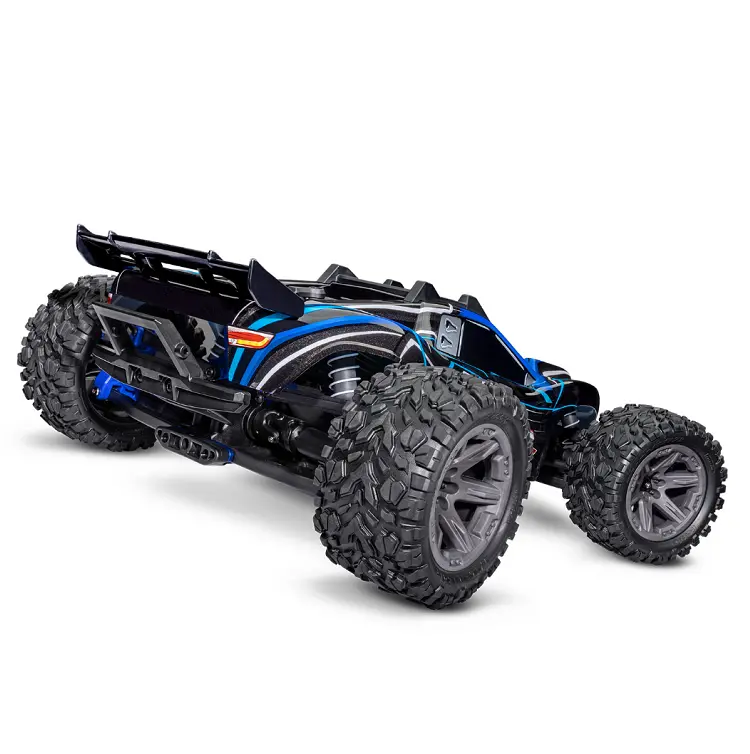 Traxxas Rustler 4Wd Bl-2S Ehd Blue Stadium Truck W/ Tq 2.4Ghz Radio & 3300Kv Driveline - 67164-4Blue 2