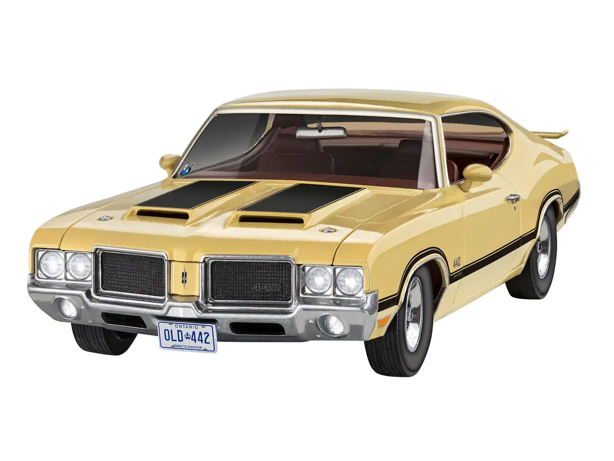 Revell 1971 Oldsmobile 442 Coupe Starter Set 1:24 - 67695 2