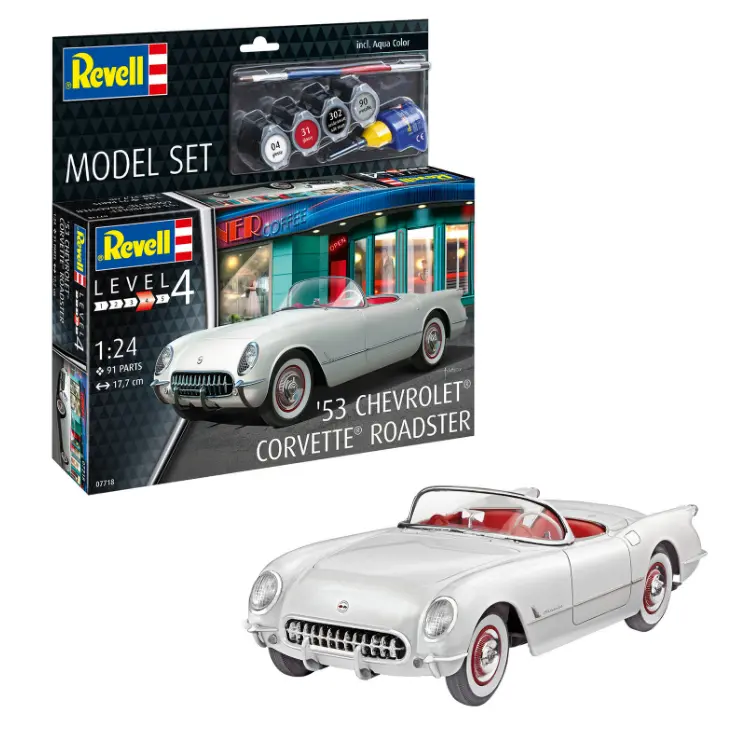 Revell 1953 Chevrolet Corvette Roadster Starter Set 1:24 - 67718 1