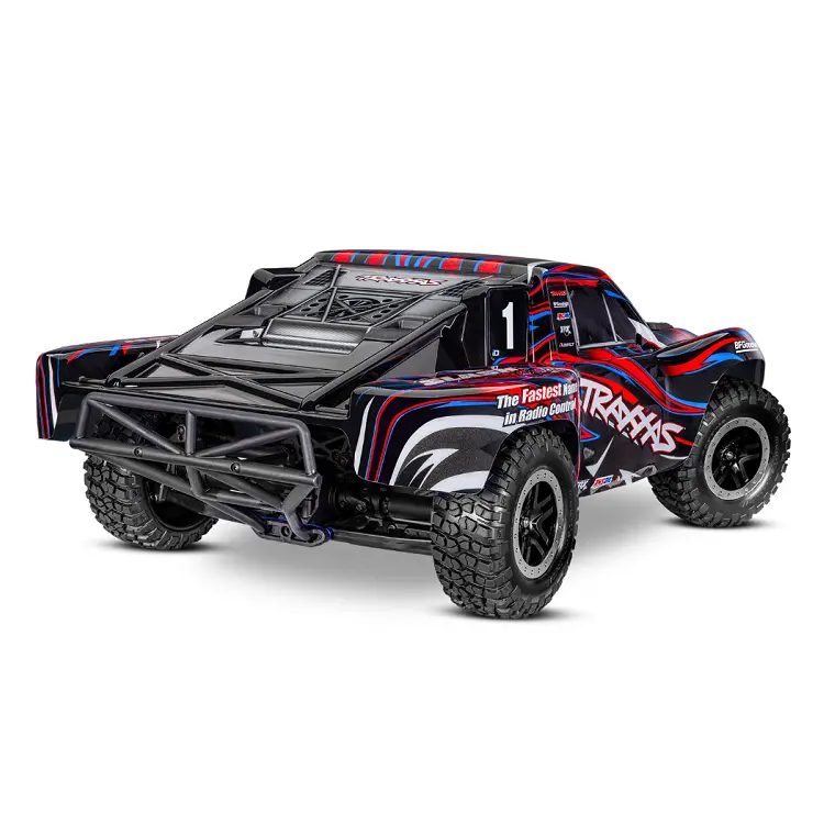 Traxxas Slash 4Wd Vxl Ehd Red Short Course Truck W/ Tqi 2.4Ghz Bluetooth Radio, 3500Kv Brushless Motor And Tsm - 68386-4Red 2