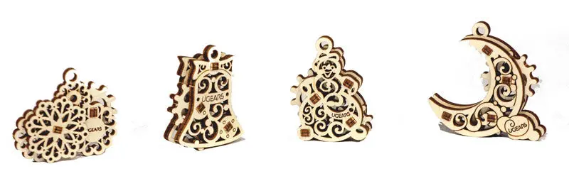 Ugears U-Fidget Gearsmas - 70042 1
