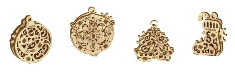 Ugears U-Fidget Happy New Gear - 70043 1