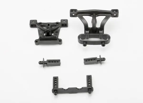 Traxxas 1:16 Body Mounts Fr & Rr - 7015 1