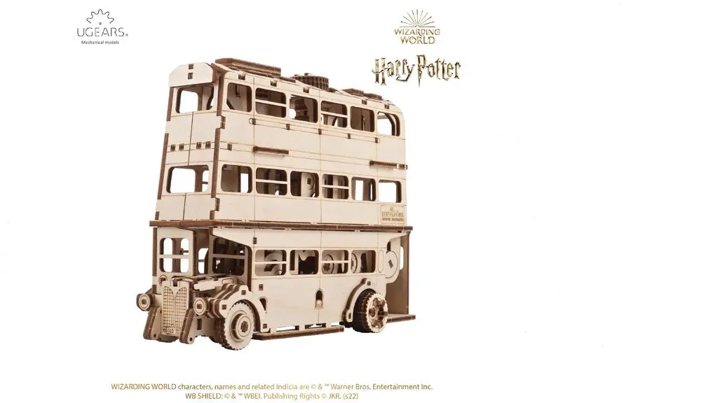 Ugears Harry Potter The Knight Bus - 70172 1