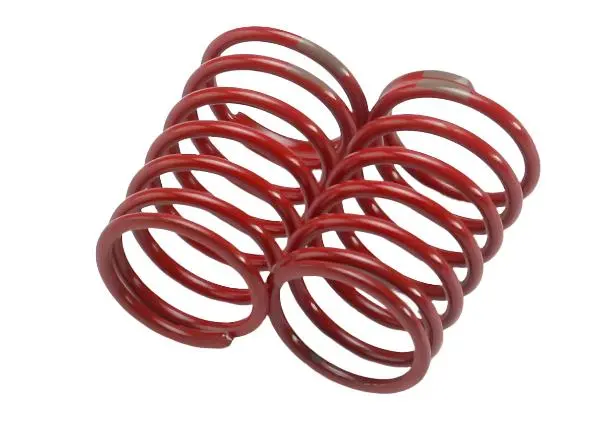 Traxxas 1:16 Gtr Shock Springs 2.06 Tan Rate Red Finish 2Pcs - 7147 1