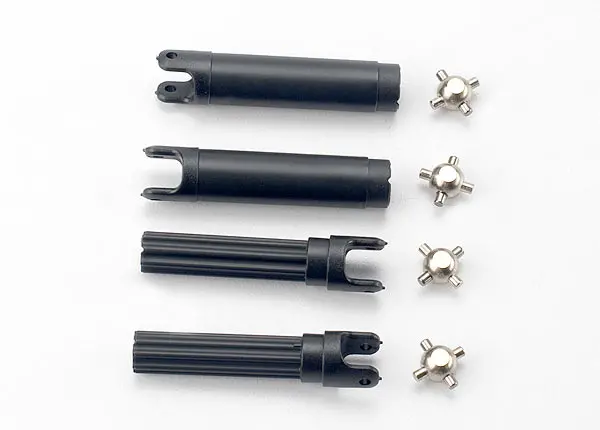 Traxxas 1:16 Half Shaft Set Fr/Rr L/R W/ U-Joints - 7150 1