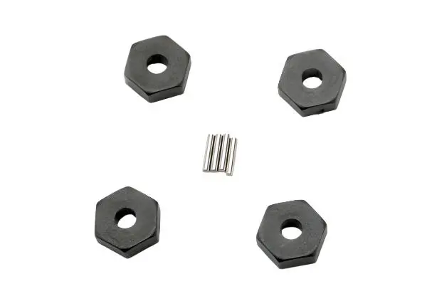 Traxxas 12Mm Wheel Hexes W/ 1.5X8mm Pins 4Pcs/Ea - 7154 1