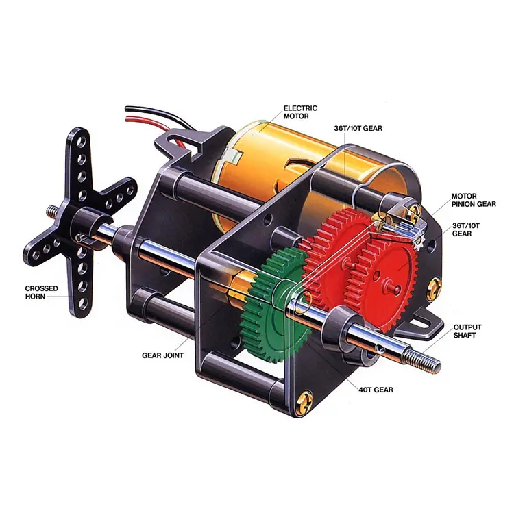 Tamiya Technicraft High Power Gear Box Assembly Kit - 72003 1
