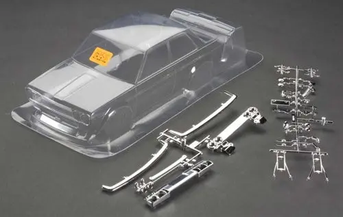 Hpi Datsun 510 True Ten Clear Body Shell Wb.225Mm - Hpi-7209 1
