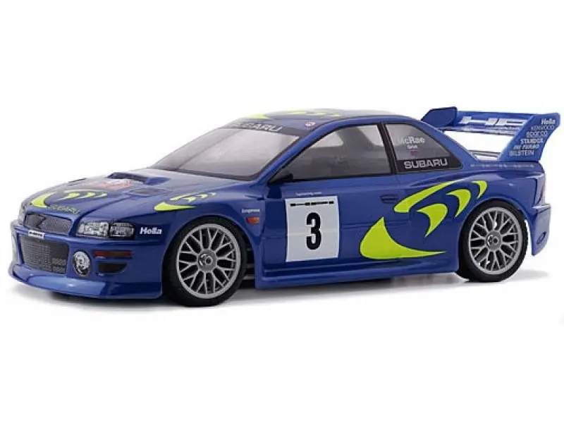 Hpi 1998 Subaru Impreza Wrc Clear 190Mm Body Shell - Hpi-7312 2
