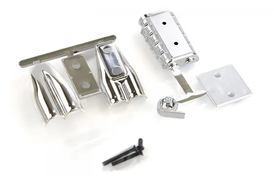 Rpm Chrome Shotgun Style Model Intake & Blower Set - 73543 1