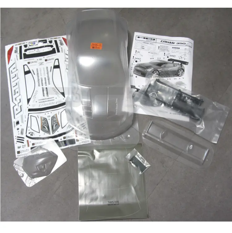 Hpi Nissan 350Z Nismo Gt Race Clear 190Mm Body Shell - Hpi-7385 1