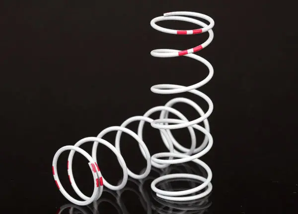 Traxxas Gtr Shock Springs Xx-Long 0.884 Pink Rate White Finish 2Pcs - 7447 1