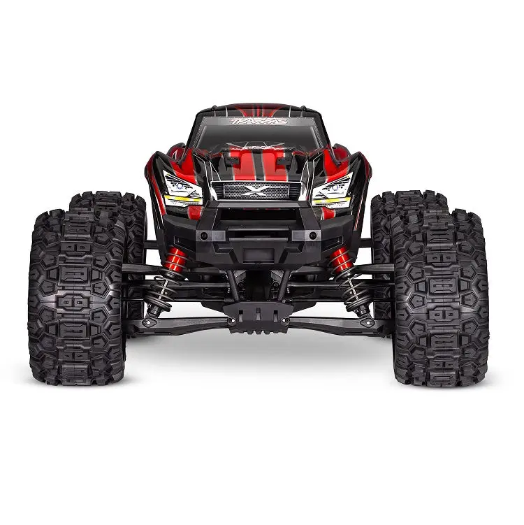 Traxxas X-Maxx 8S Belted Red Monster Truck W/ Tqi Radio, Vxl-8S Brushless & Self Righting - 77096-4Red 2
