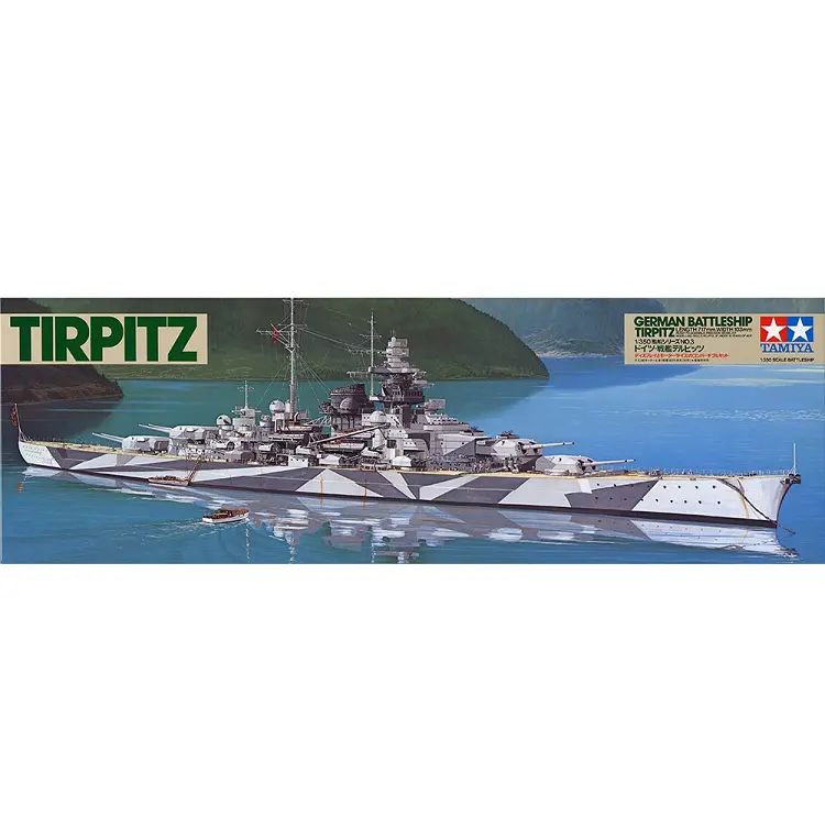 Tamiya German Battleship Tirpitz 1:350 - 78015 1