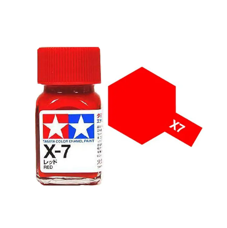Tamiya X-7 Red Enamel 10Ml - 80007 1