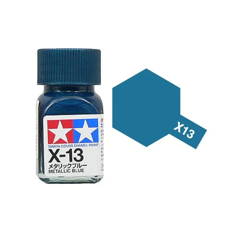 Tamiya X-13 Metallic Blue Enamel 10Ml - 80013 1