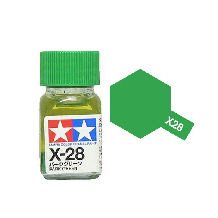 Tamiya X-28 Park Green Enamel 10Ml - 80028 1