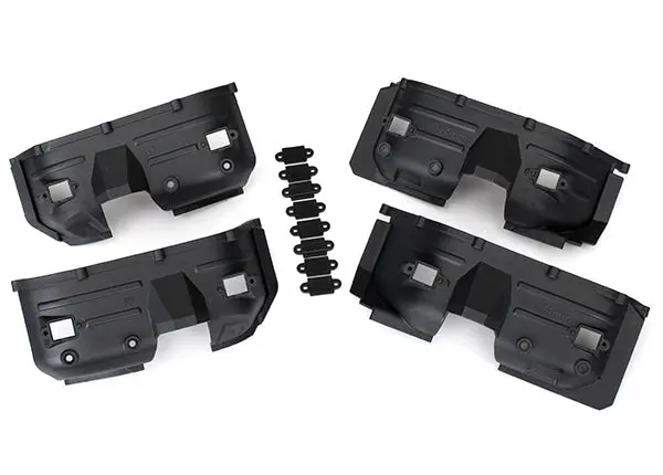 Traxxas Inner Fender Set W/ Rock Light Covers Suit Trx-4 Defender Body - 8018 1