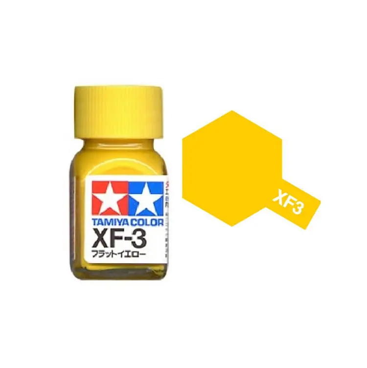 Tamiya Xf-3 Flat Yellow Enamel 10Ml - 80303 1