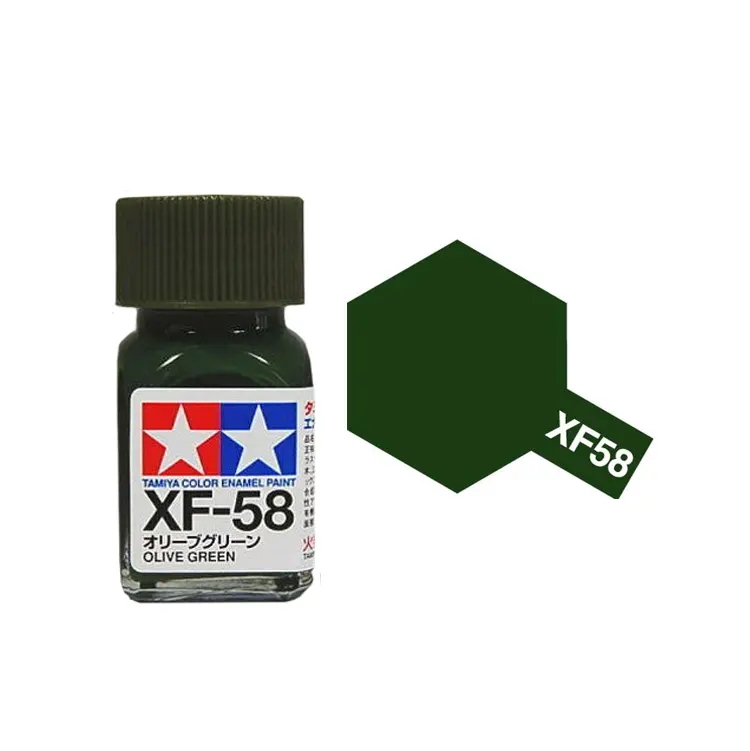 Tamiya Xf-58 Olive Green Enamel 10Ml - 80358 1