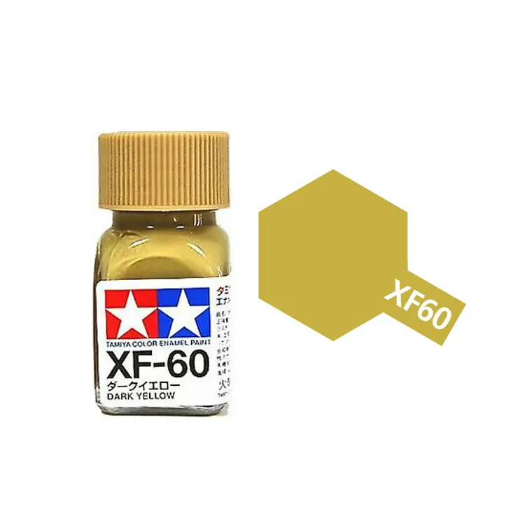 Tamiya Xf-60 Dark Yellow Enamel 10Ml - 80360 1