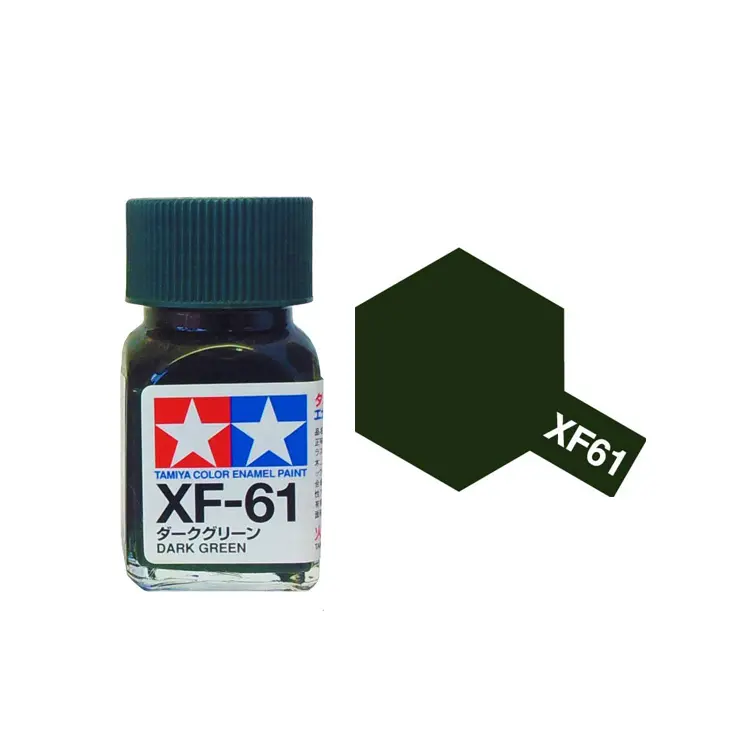 Tamiya Xf-61 Dark Green Enamel 10Ml - 80361 1