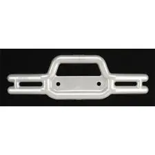 Rpm Traxxas Revo Tubular Rear Bumper Metallic Silver - 80486 1