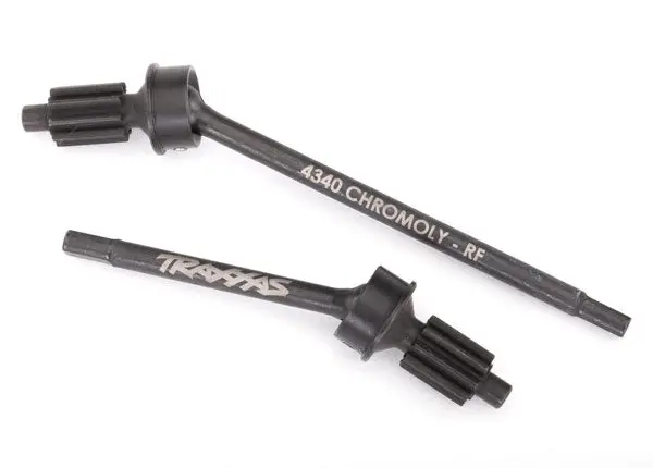 Traxxas Hd Axle Shaft Front Chromoly Steel L&R W/ Portal Input Gear - 8062 1