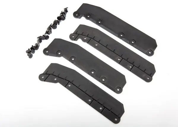 Traxxas Rubber Wheel Well Extensions Suit 8080/ 8080X Inner Fenders 4Pcs - 8081 1