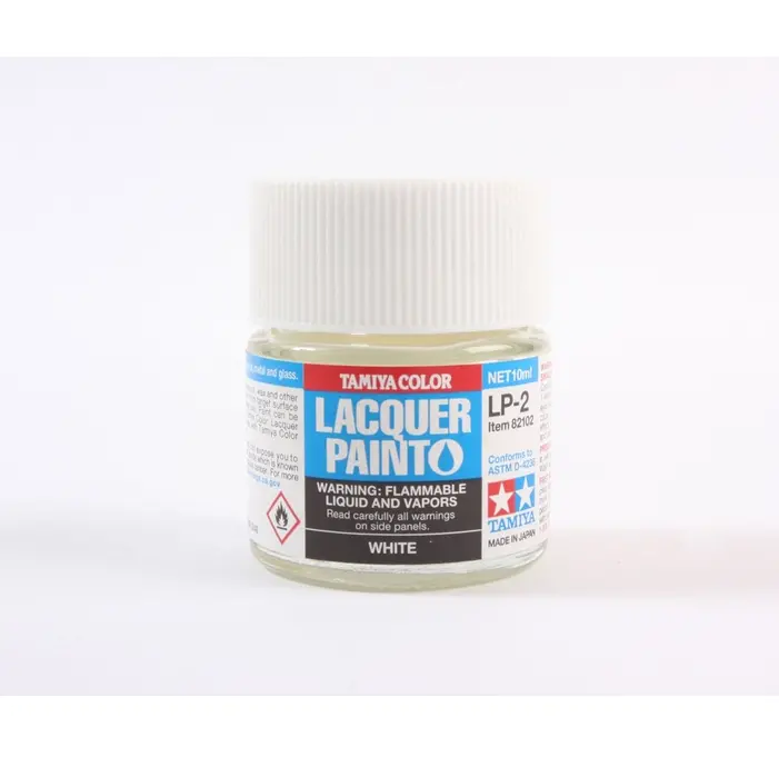 Tamiya Lp-2 White Gloss Lacquer 10Ml - 82102 1