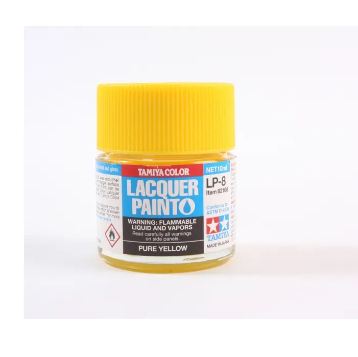 Tamiya Lp-8 Pure Yellow Lacquer 10Ml - 82108 1
