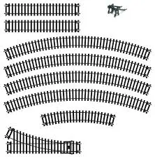 Hornby Track Extension Pack B Gauge Oo - R8222 2