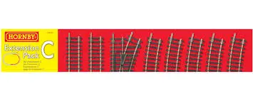 Hornby Track Extension Pack C Gauge Oo - R8223 1