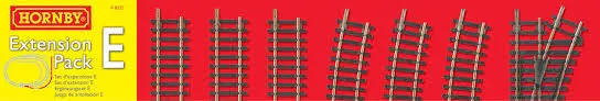 Hornby Track Extension Pack E Gauge Oo - R8225 1