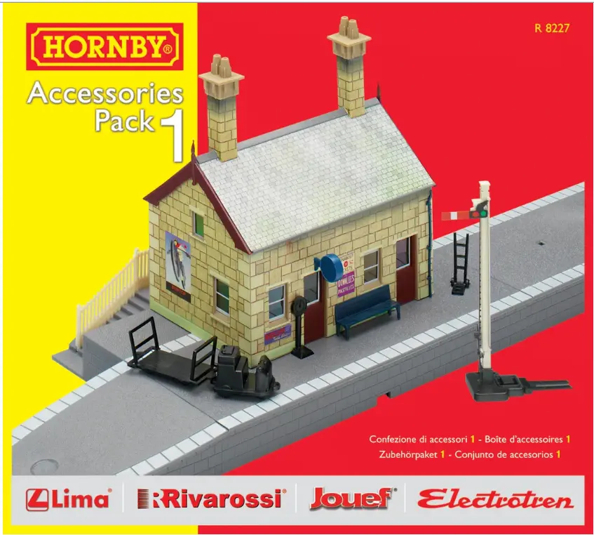 Hornby Trakmat Accessory Pack No.1 Building - R8227 1